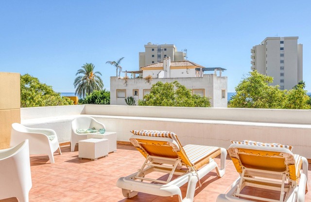 Modern comfort in Estepona: terrace, pools, AC, and Wi-Fi