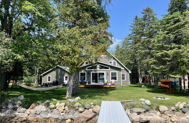 Modern Lakefront Home on Burt