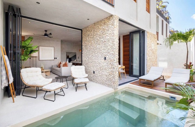 Modern & Luxury Villa w/2 private pools in Tulum