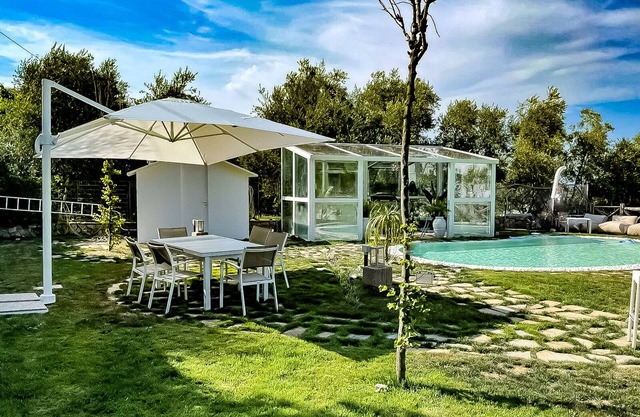Modern villa with private pool near Sorrento town