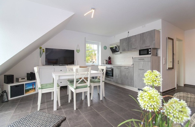 Moderne Obergeschosswohnung für 4 Personen und Hund