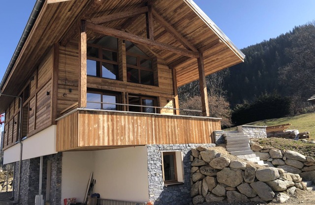 Mountain chalet.