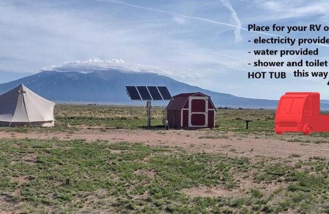 Mt Blanca - place for your RV or caravan