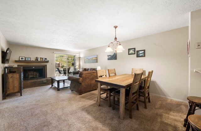Mt Crested Butte Condo 2BR on Bus Route with Pool and Patio Views
