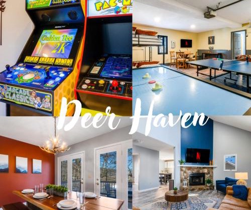 Mtn Views, Hot Tub, 2 Game Rms, Fire Pit, Pet Friendly, Top Mtn