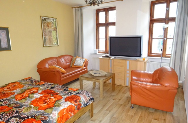 Müller's first vacation apartment in the old town of Görlitz