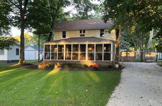 nA historic Lakeshore Cottage across from Douglas Beach!