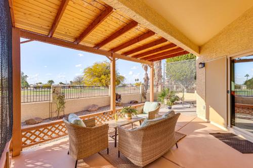Near Lakes and Trails Mesa Home with Golf Course View