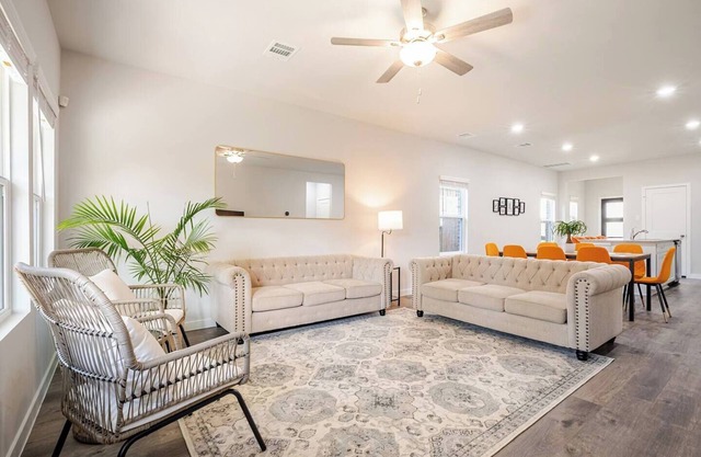 NEW 4BR Retreat with Game Room + 75” TV Near The Woodlands Trails & Shops
