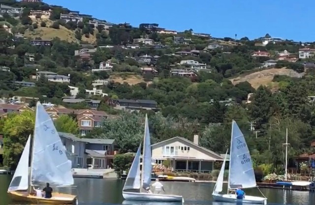 New, completely rebuilt two level Belvedere Lagoon waterfront monthly rental.
