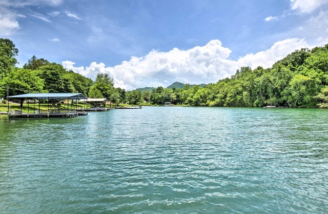 NEW! Lakefront Hayesville, Nantahala Forest Cabin!
