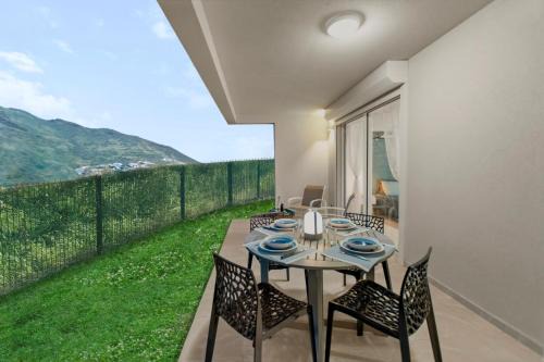 NEW Le Tequila Sunrise vue jardin appartment 1 ch 4p