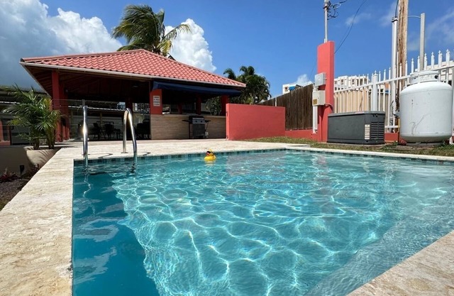 New pool and generator