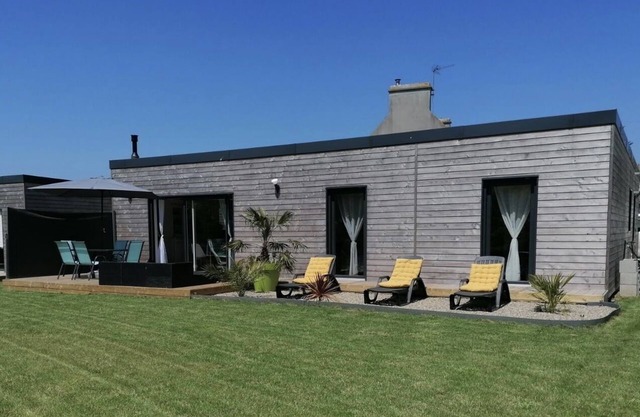 New wooden house