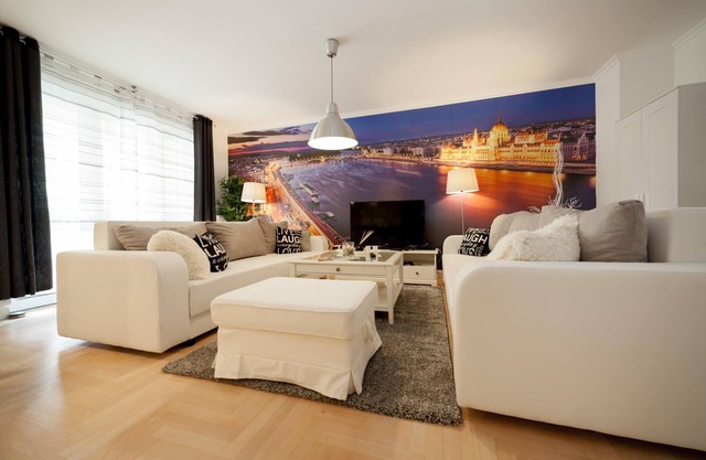 Newly built apartment with a terrace in the heart of the city center