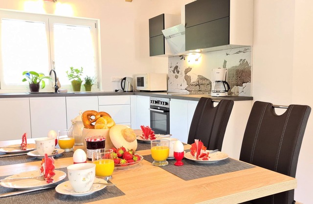 Newly built vacation apartment Am Böcklweiher with magnificent Watzmann view