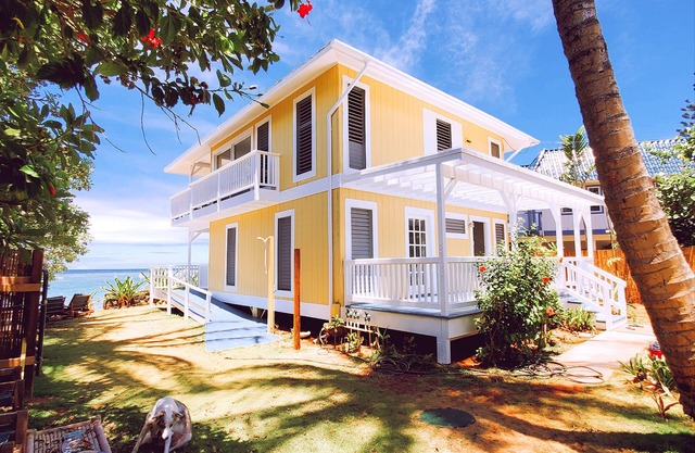 Newly Remodeled Beachfront Home, with rates as low as 950/night!