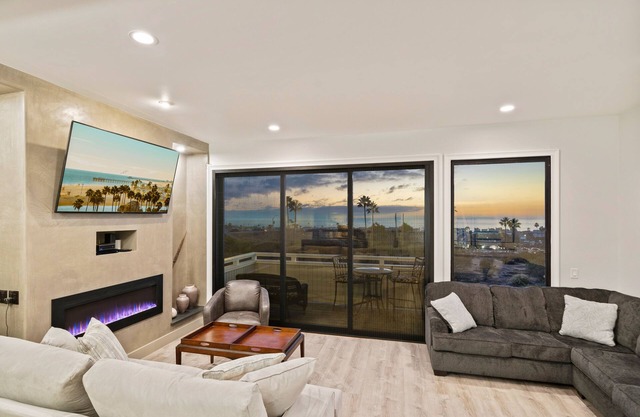 Newly remodeled home with breathtaking ocean view.