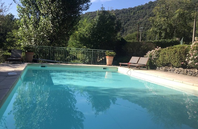 Nice farmhouse from the Ardeche with a pool