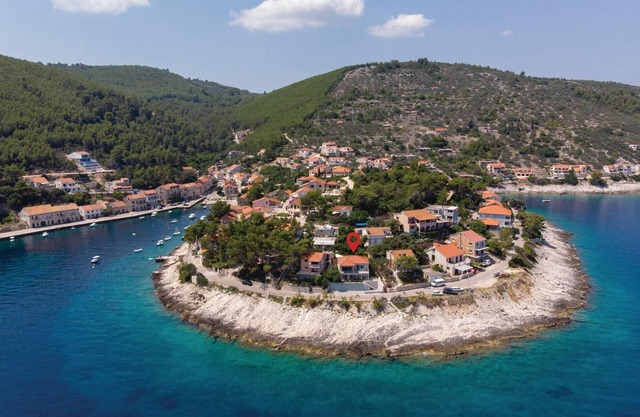 Nice home in Blato with house sea view