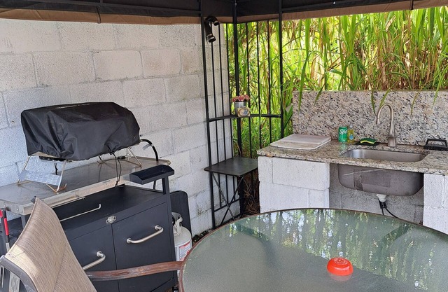 Nice lodge with private courtyard in a country setting