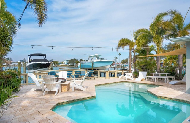 Ocean Dreaming: Waterfront Home with Heated Pool, New Dock and Amazing Sunsets!