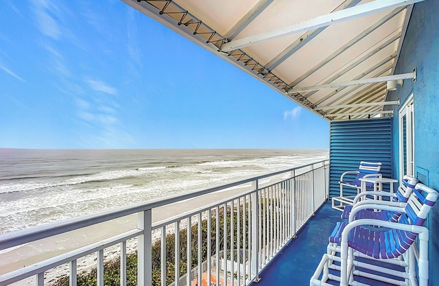 Ocean Front Condo - Sea Turtle PenthousenBreathtaking View -Walk to Flagler Ave