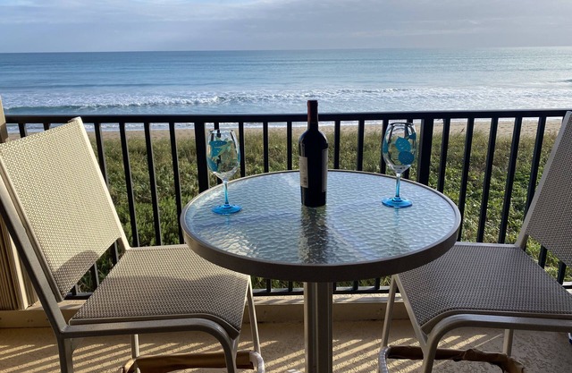 Ocean Front Condo on Hutchinson Island with Fantastic Beach Views and Access