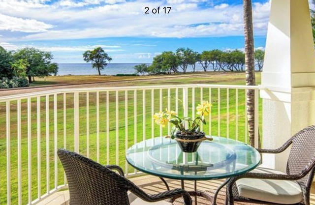 Ocean front condo