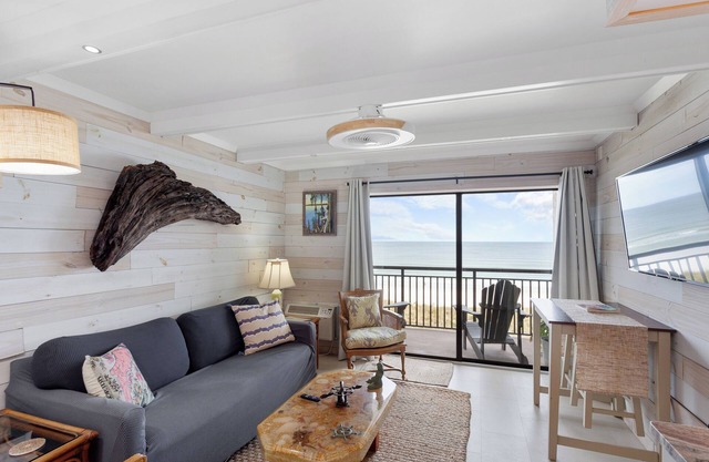 Oceanfront Balcony Suite with On Site Front Desk and Daily Housekeeping