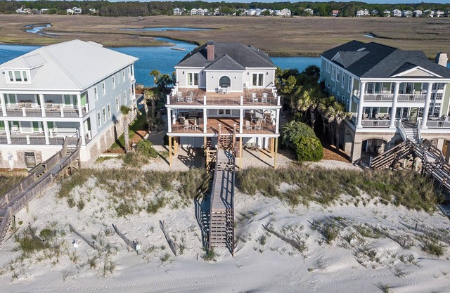 Oceanfront beach home with community pool access located on The Litchfield Peninsula.
