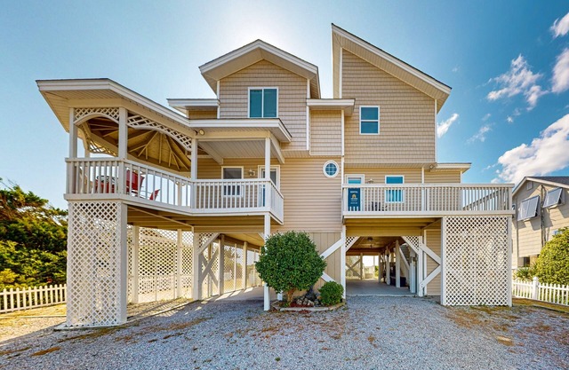 Oceanfront home with private pool and direct beach access