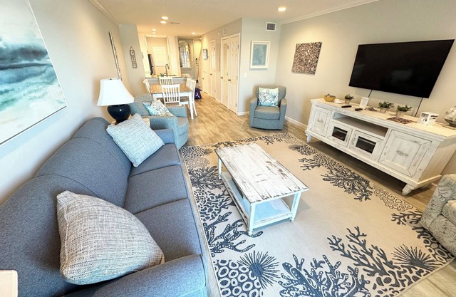 Oceanfront townhouse, 2 bedroom, 2.5 baths.