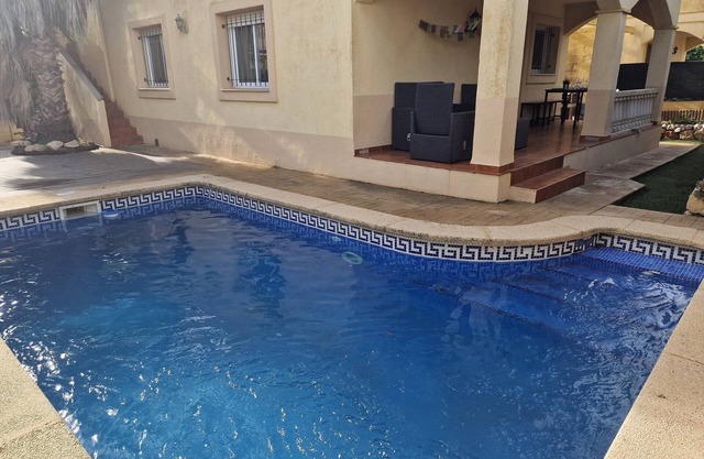 "Oceanides"@MARISOL: 165m to the beach, private pool, A/C, WiFi, dog beach