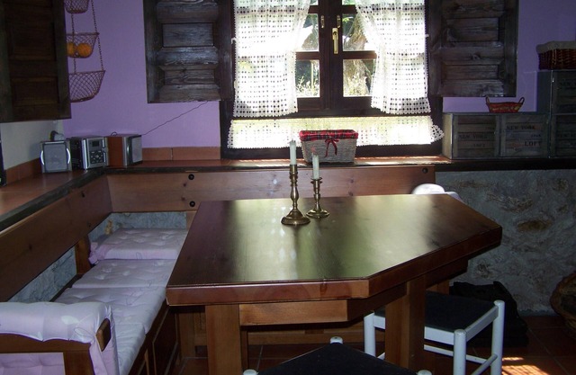 Old mill turned into a charming cabin.