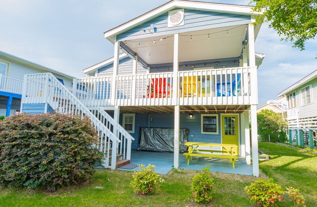 Old School Beach Cottage with Flair