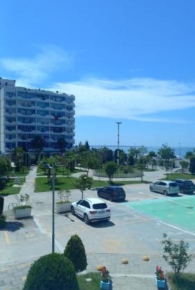 On the beach!