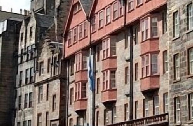 On the Royal Mile, Lawnmarket, Old Town, Edinburgh