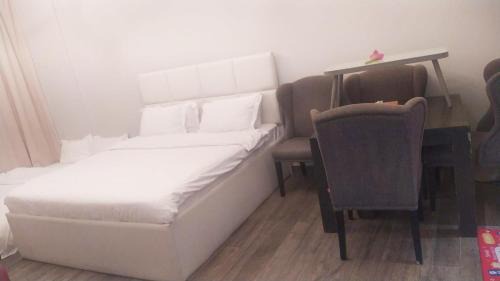 One Private Bedroom and Living Room