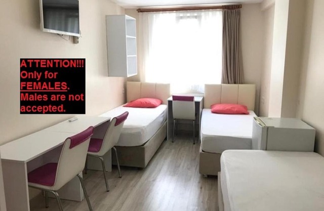 !ONLY FEMALES! Bakirkoy Ladies Dormitory