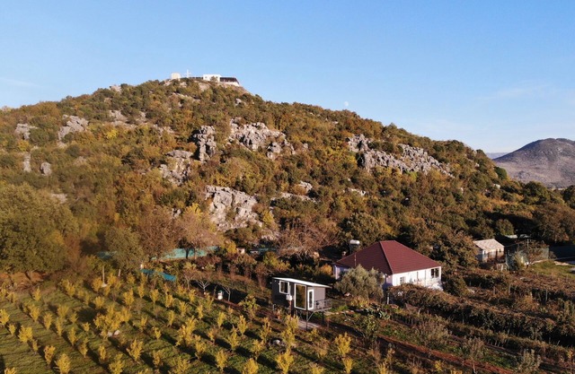 Orchard Guard Tower offers guests all the luxuries of home with mountain views