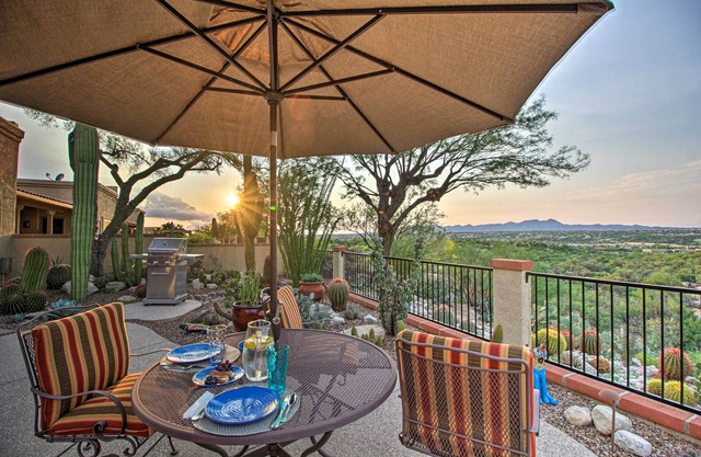Oro Valley Getaway w/Patio, BBQ & Mountain Views!
