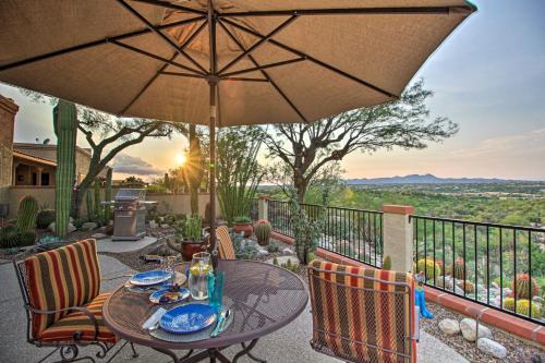 Oro Valley Getaway with Patio, BBQ and Mountain Views!