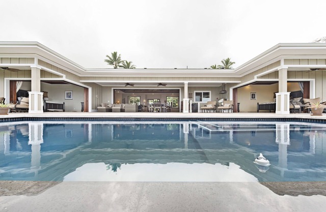 Palekaiko Estate Luxurious Ocean View 2 Masters Pool