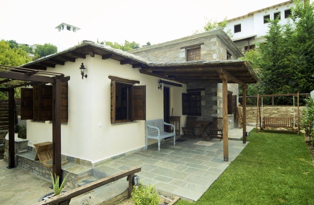 PELION HOMES | STONE HOUSE charming villa with amazing view for 2-4 guests