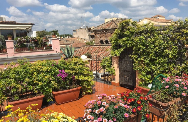 PENTHOUSE with PRIVATE PANORAMIC ROOF TERRACE, Old Historical centre, Trastevere