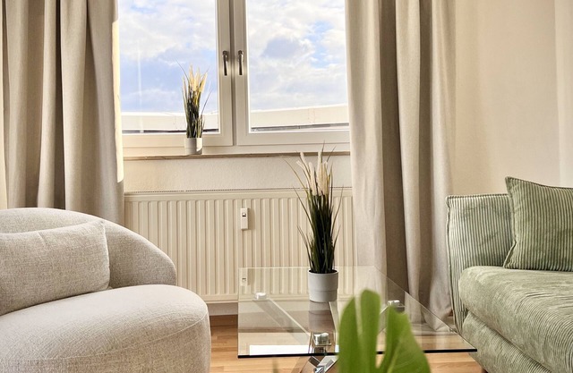 Penthouse Wolkenplatz 55 sqm - roof terrace, free garage and WLAN, Smart TV