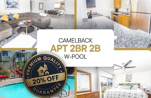Perfect FULL 2BR: Heated Pool Across from Shops