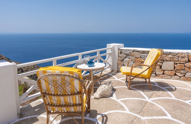 Pet-Friendly Apartment 'Kimolos' with Sea View, Whirlpool & Wi-Fi