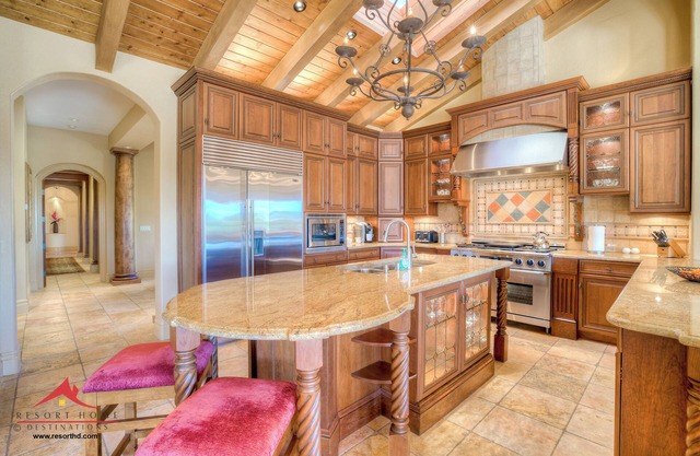 PGA West Tuscan Custom Estate with multiple Spas and Steam Shower